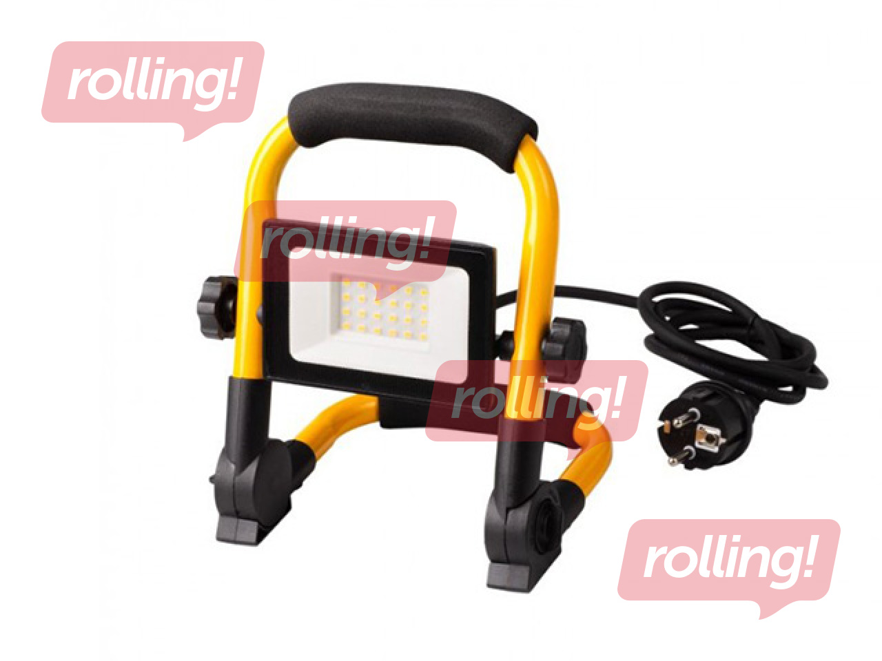 Prožektor LED 30W 4000K 2700lm, neutraalne valge, 1,5 m kaabliga