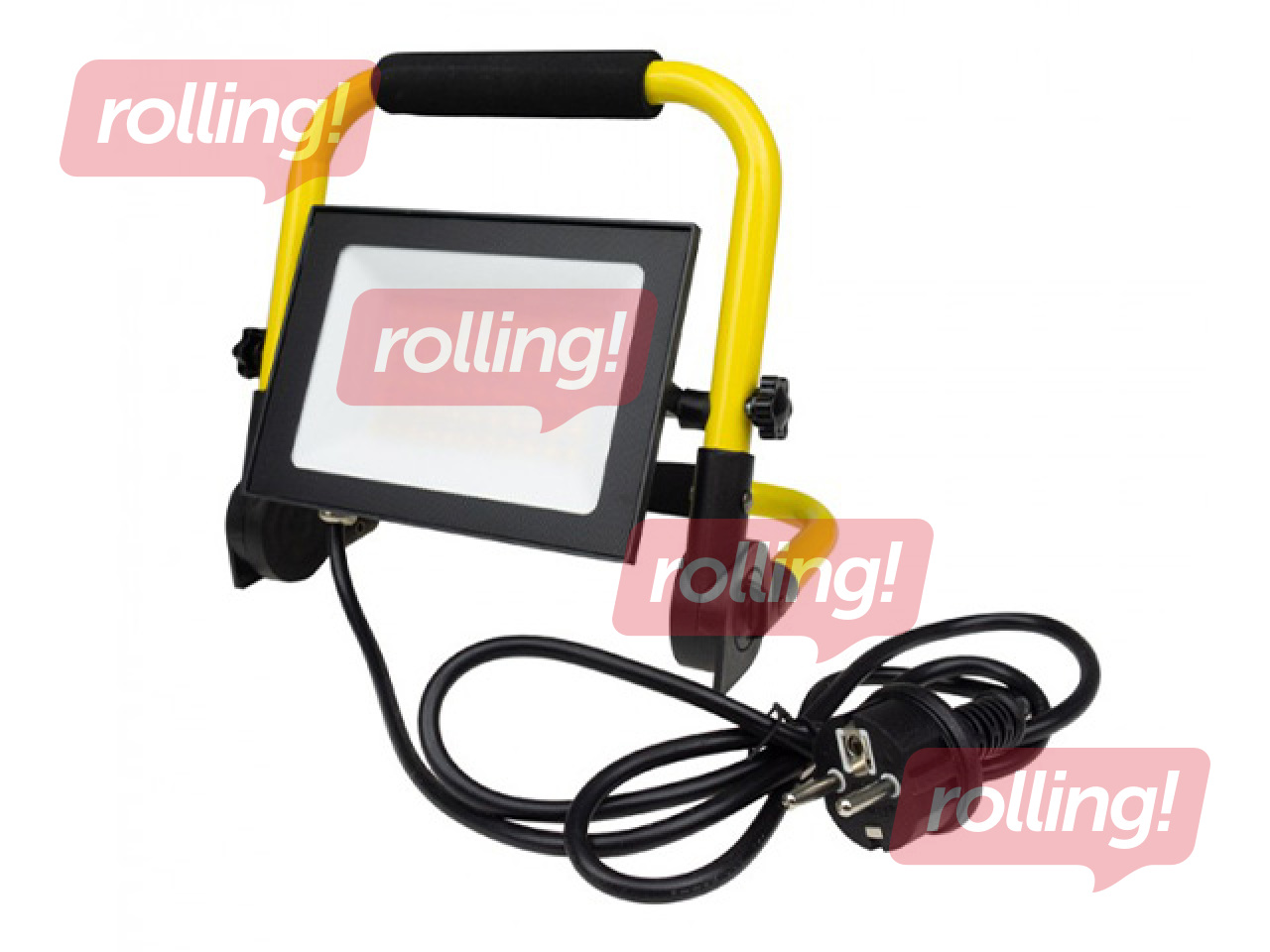 Spotlight LED 50W 4000K 4500lm, neutral white, with 1.5 m cable