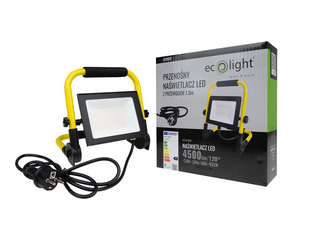 Spotlight LED 50W 4000K 4500lm, neutral white, with 1.5 m cable
