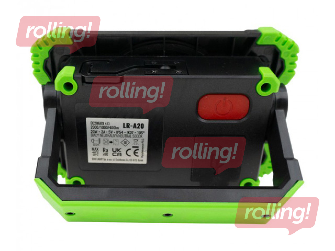 Work lamp LED 10W LR-A10 5000K, magnetic holder, rechargeable