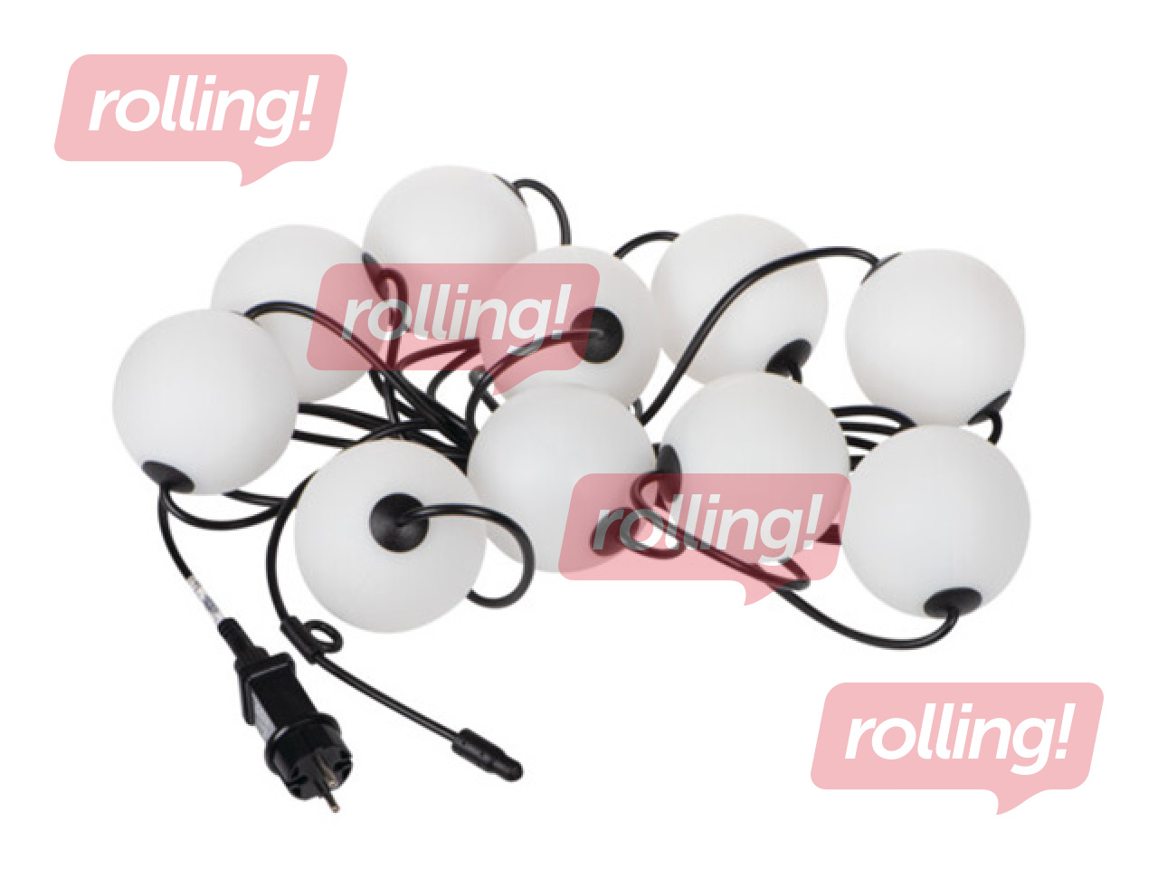 LED light string, string 6m, 10 W 350 lm 2500K