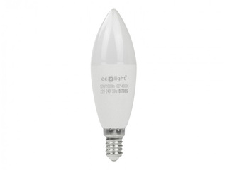 Bulb Eco Light LED E14 10W 3000K 900lm , warm white
