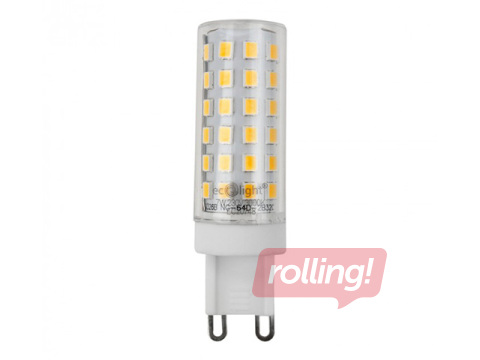 Lambipirn Eco Light, LED G9, 7W 3000K, 660lm, soe valge