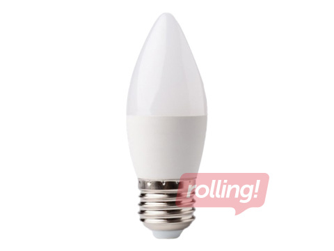 Spuldze Eco Light LED svece E27 10W 3000K 900lm, silti balta