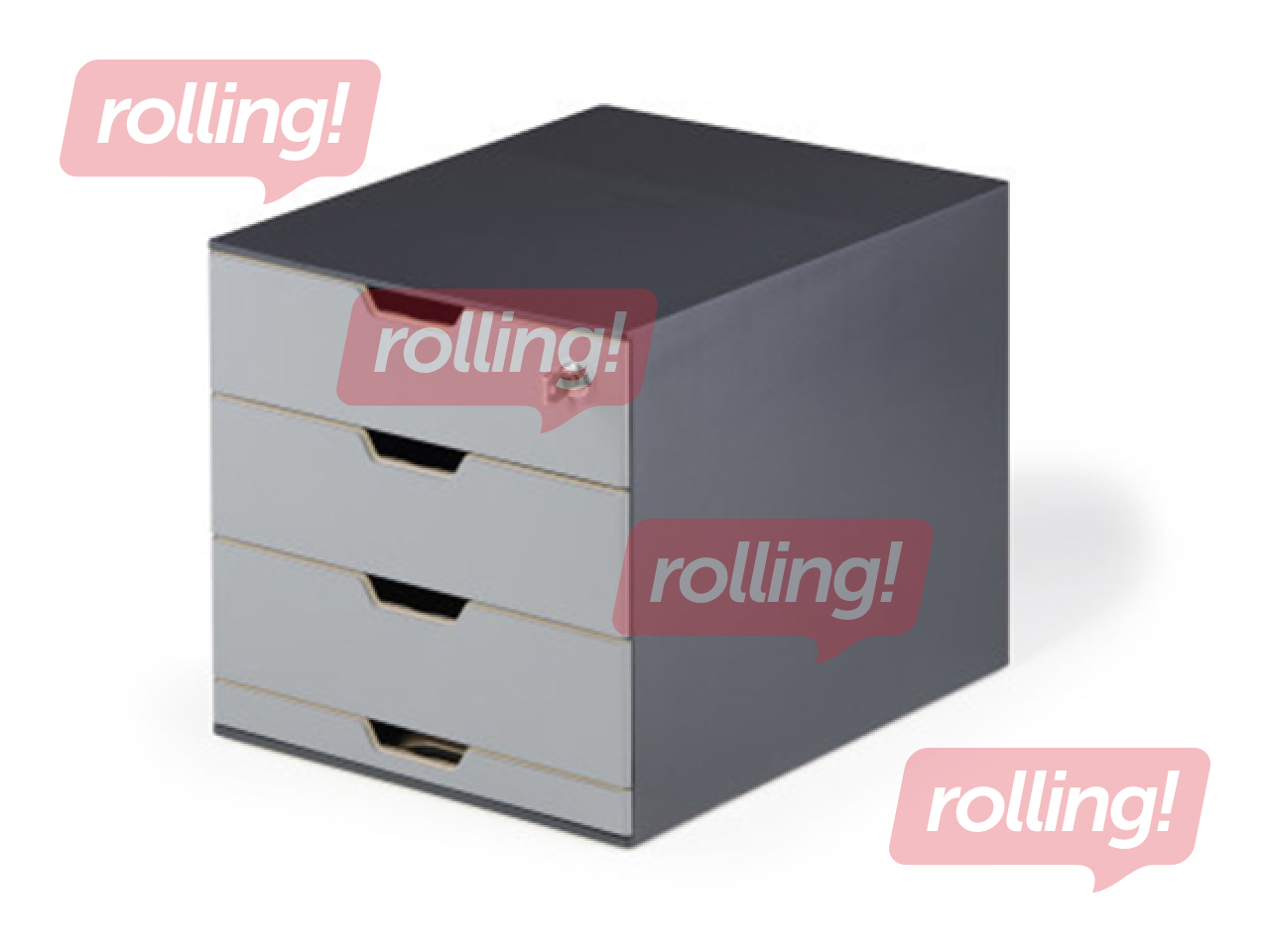 Cabinet for conference rooms Point Box, anthracite