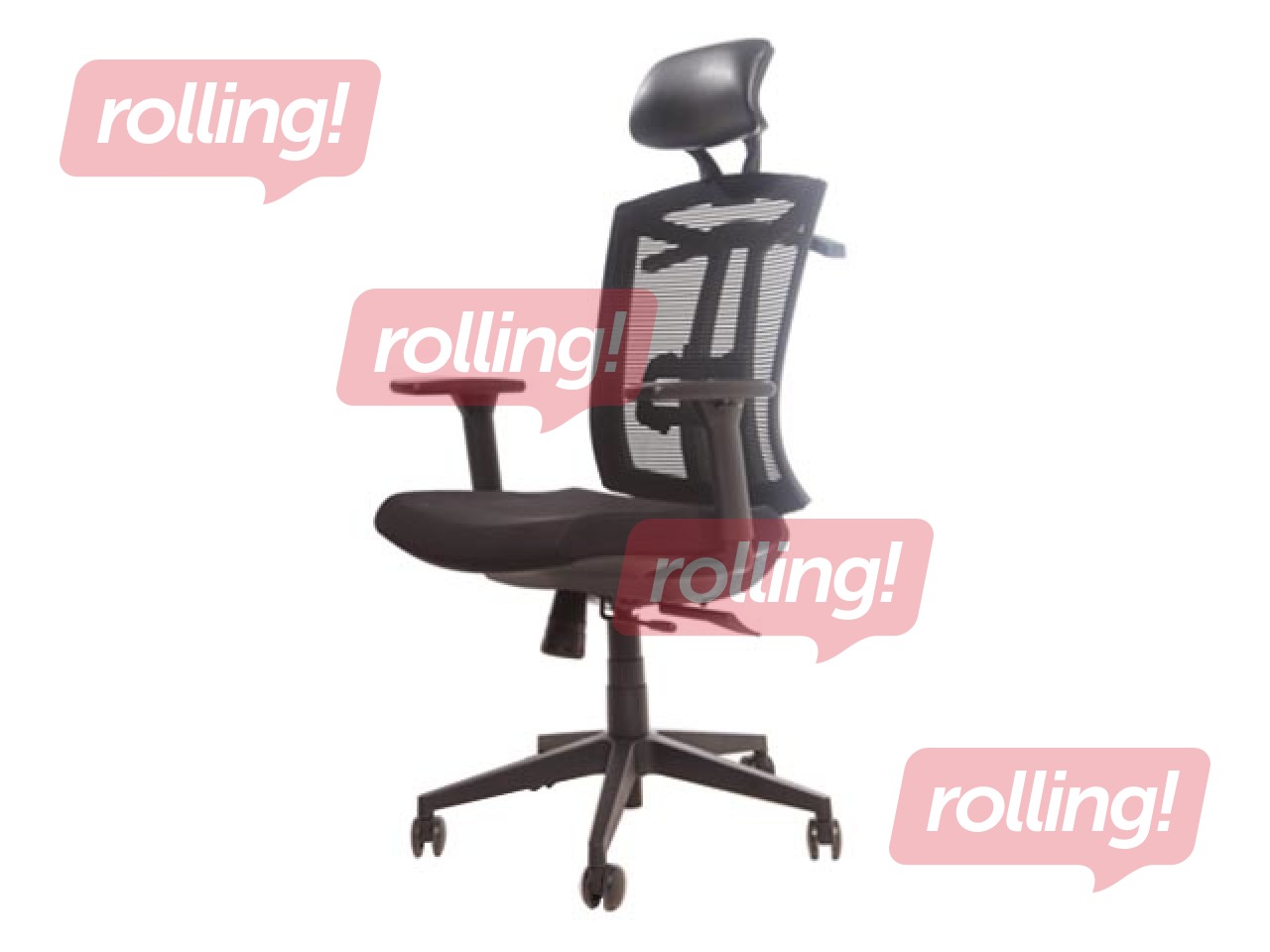 Kontoritool Patrik, must