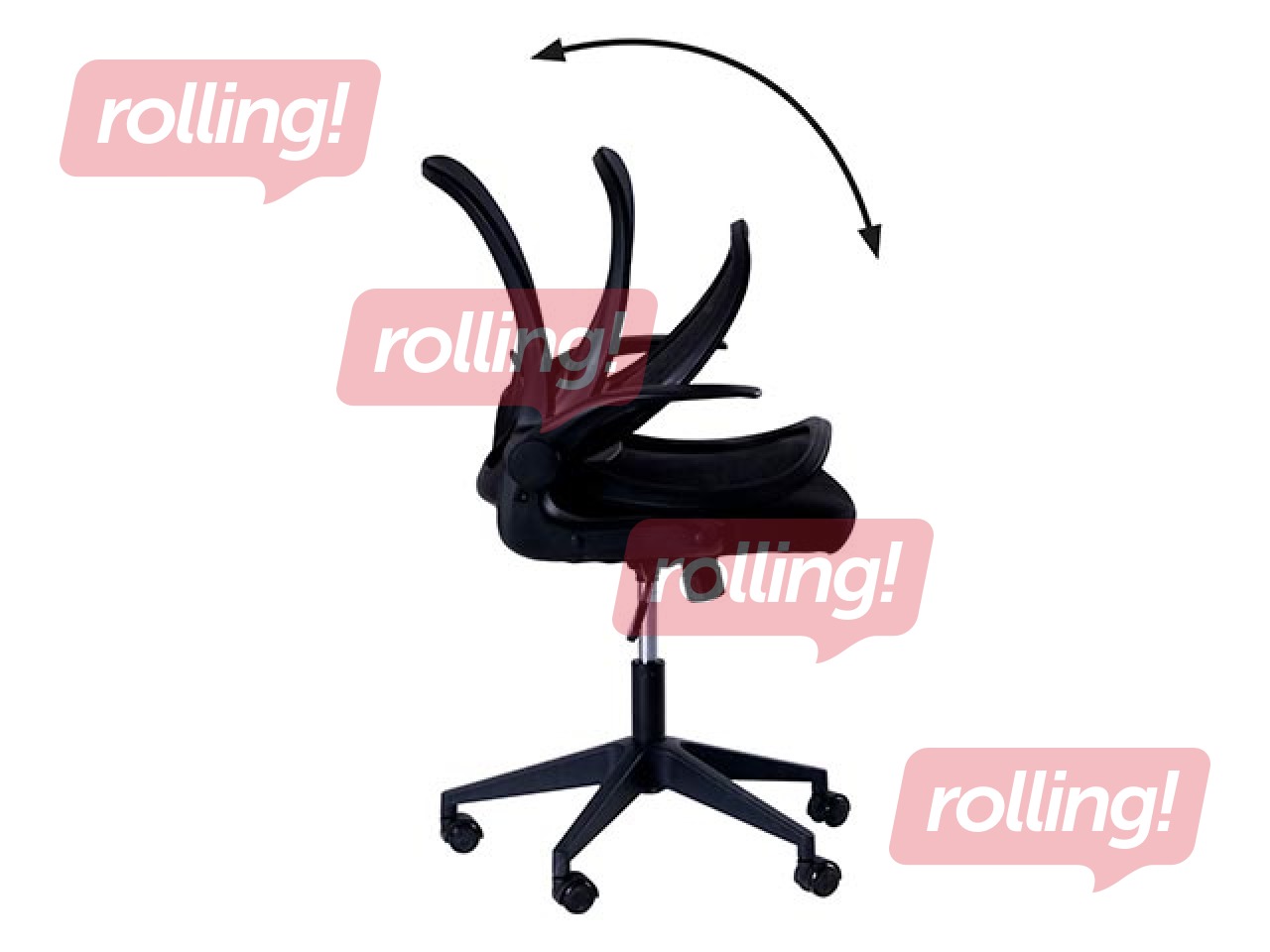 Office chair Hideaway, black