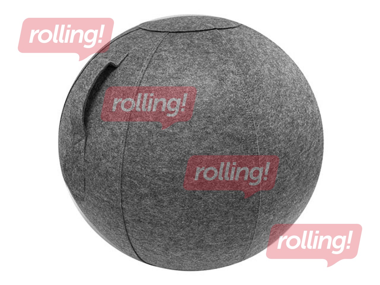 Līdzsvara bumba Unilux Ergo Sphiere, pelēka, 65cm