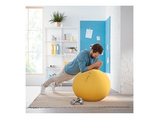 Līdzsvara bumba Leitz Ergo Cosy Active, dzeltena, 65cm