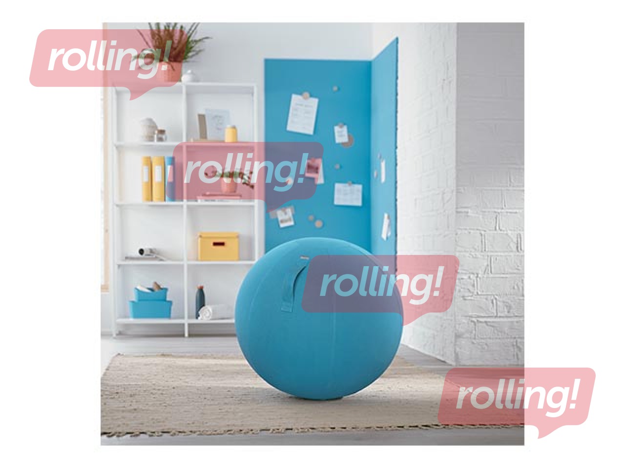 Tasakaalupall Leitz Ergo Cosy Active, sinine, 65 cm