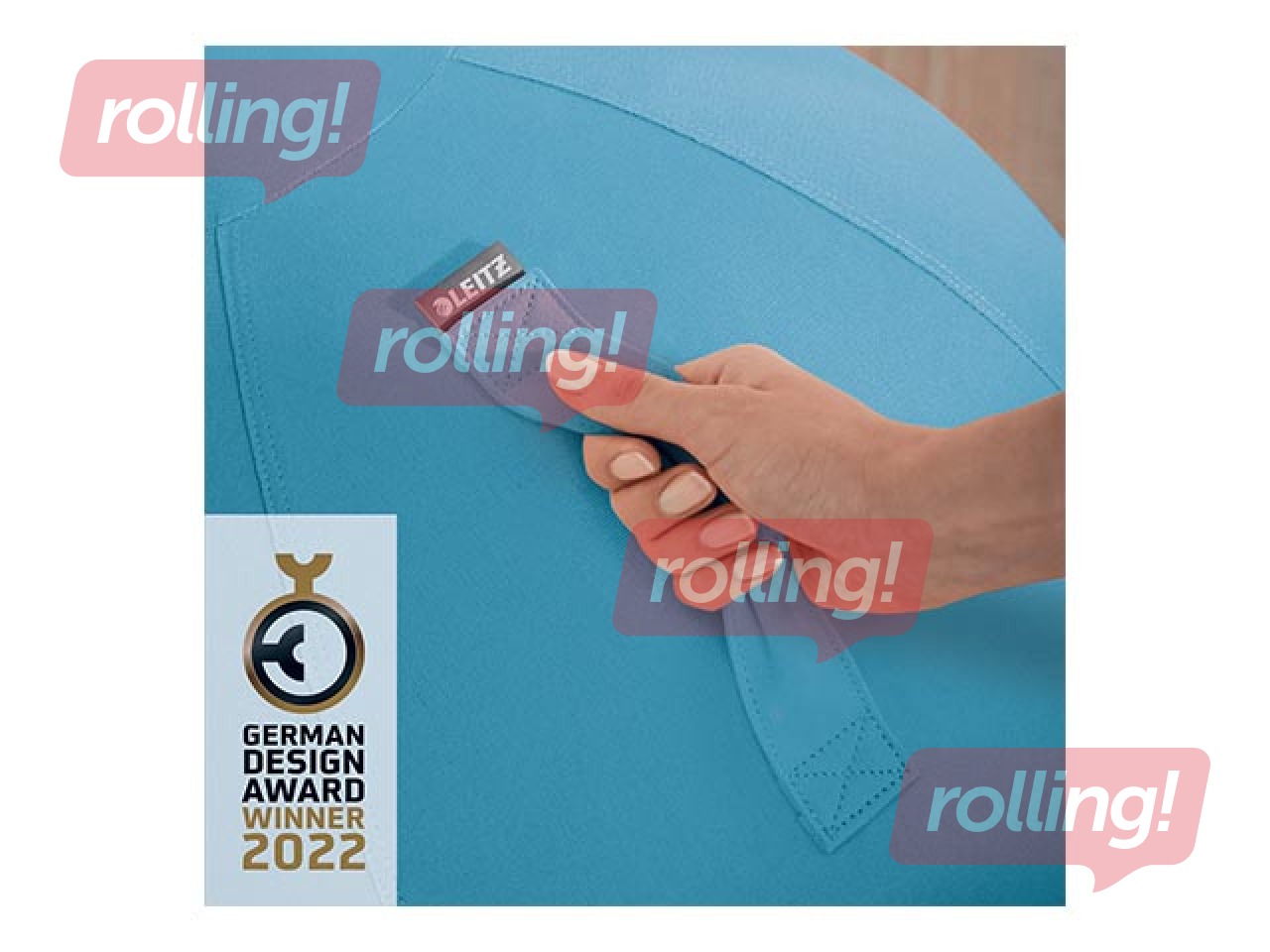 Tasakaalupall Leitz Ergo Cosy Active, sinine, 65 cm