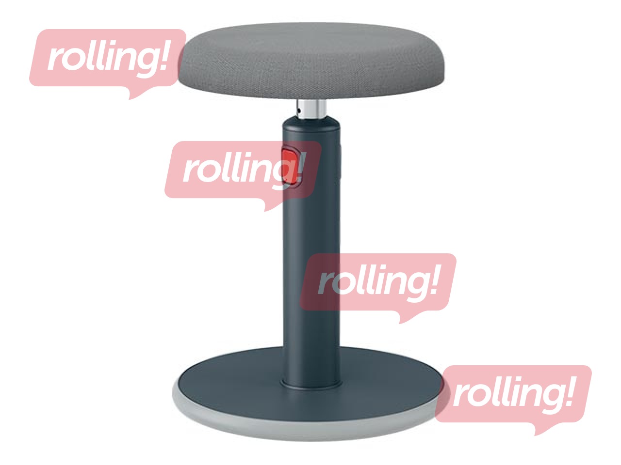 Multifunctional, adjustable chair Leitz Ergo Cosy, grey