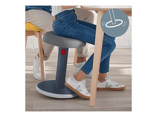 Multifunctional, adjustable chair Leitz Ergo Cosy, grey