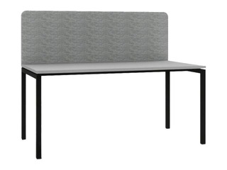 Acoustic partition, 160 cm, gray