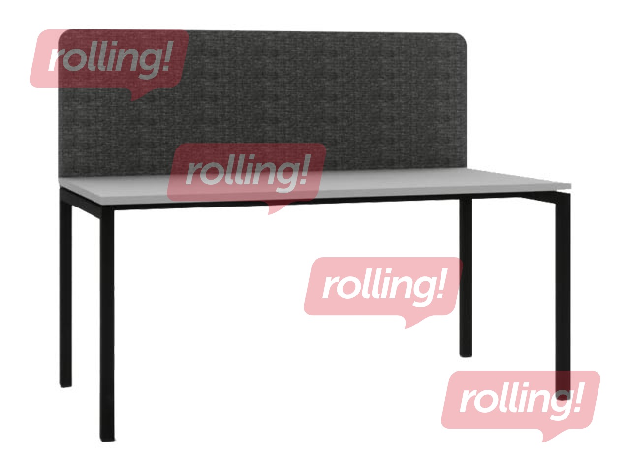 Akustiline vahesein, 160 cm, tumehall