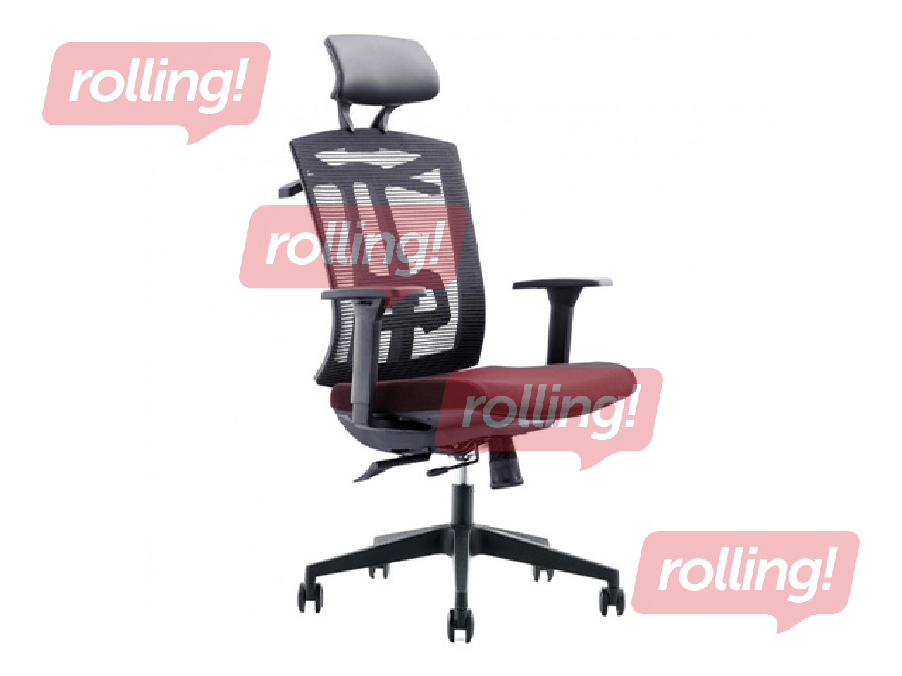Office chair Patrik, burgundy