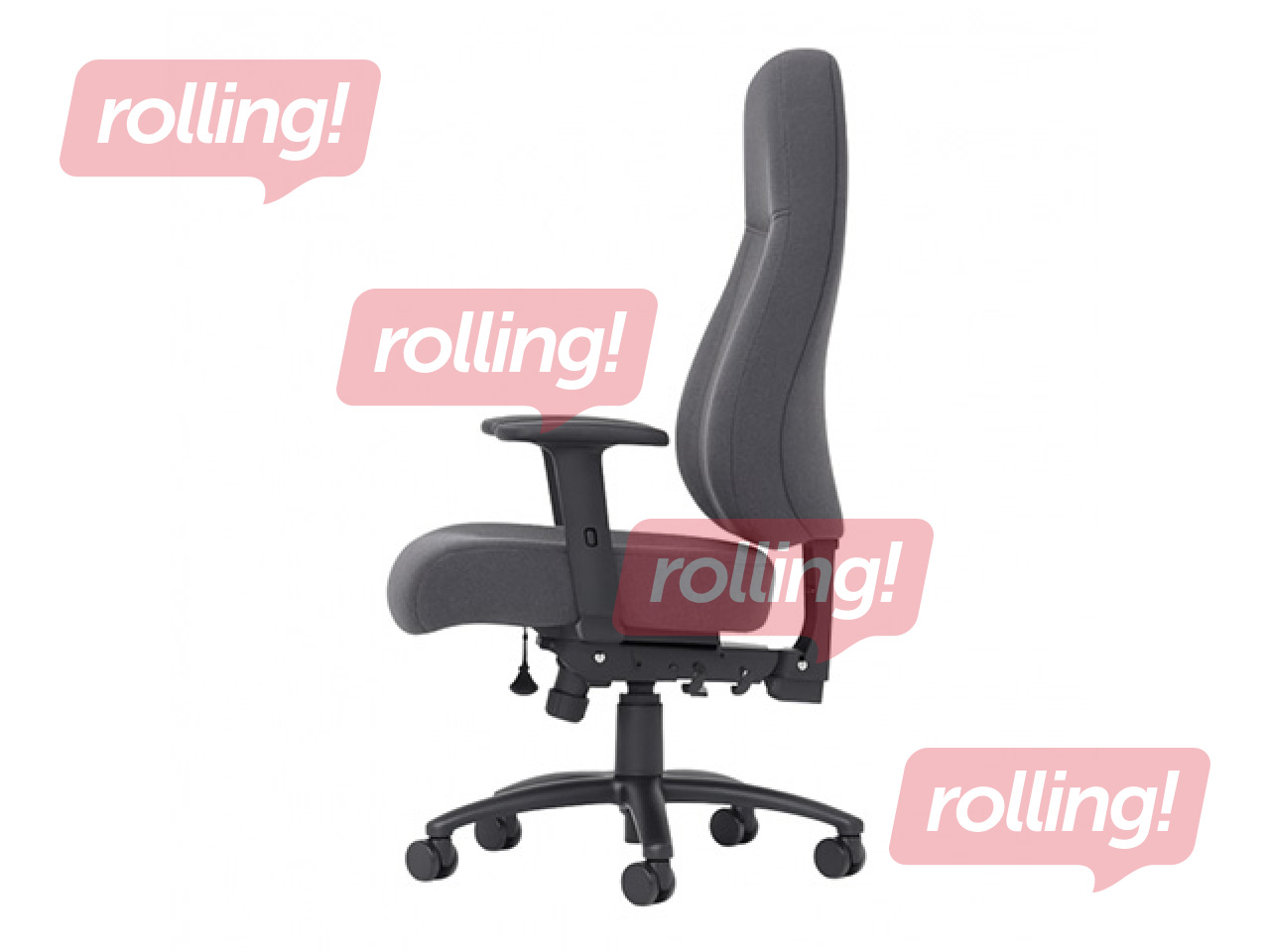 Kontoritool Sonata, XXL Ergo, must