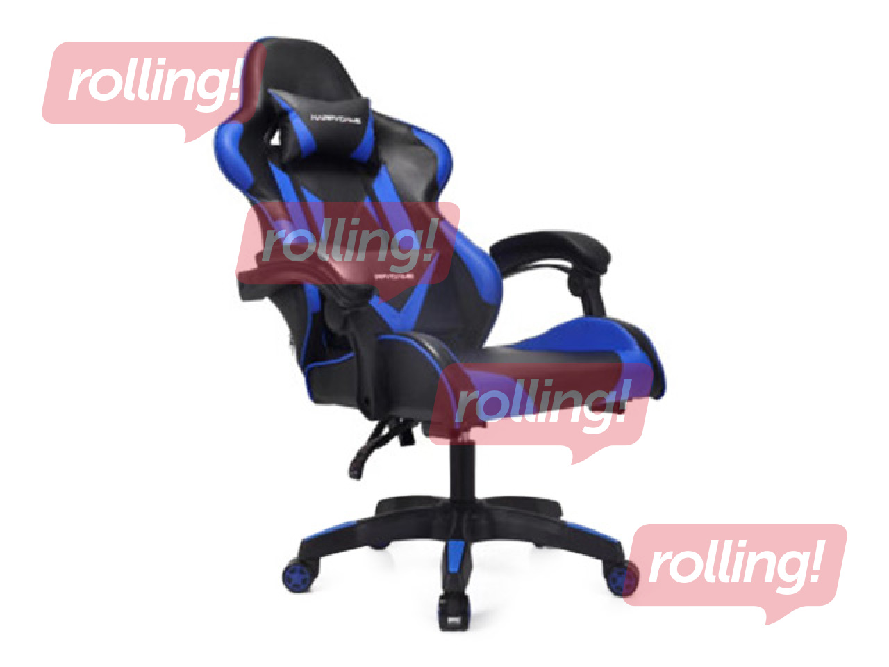 Gaming Chair Happy Game, 7911, black and blue