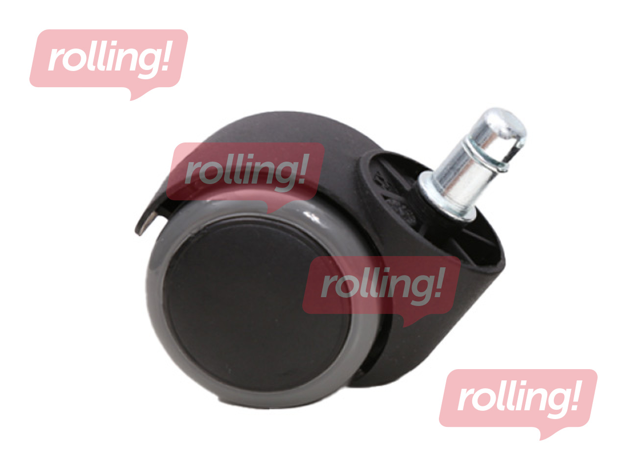 Set of castors for office chairs, 5pcs