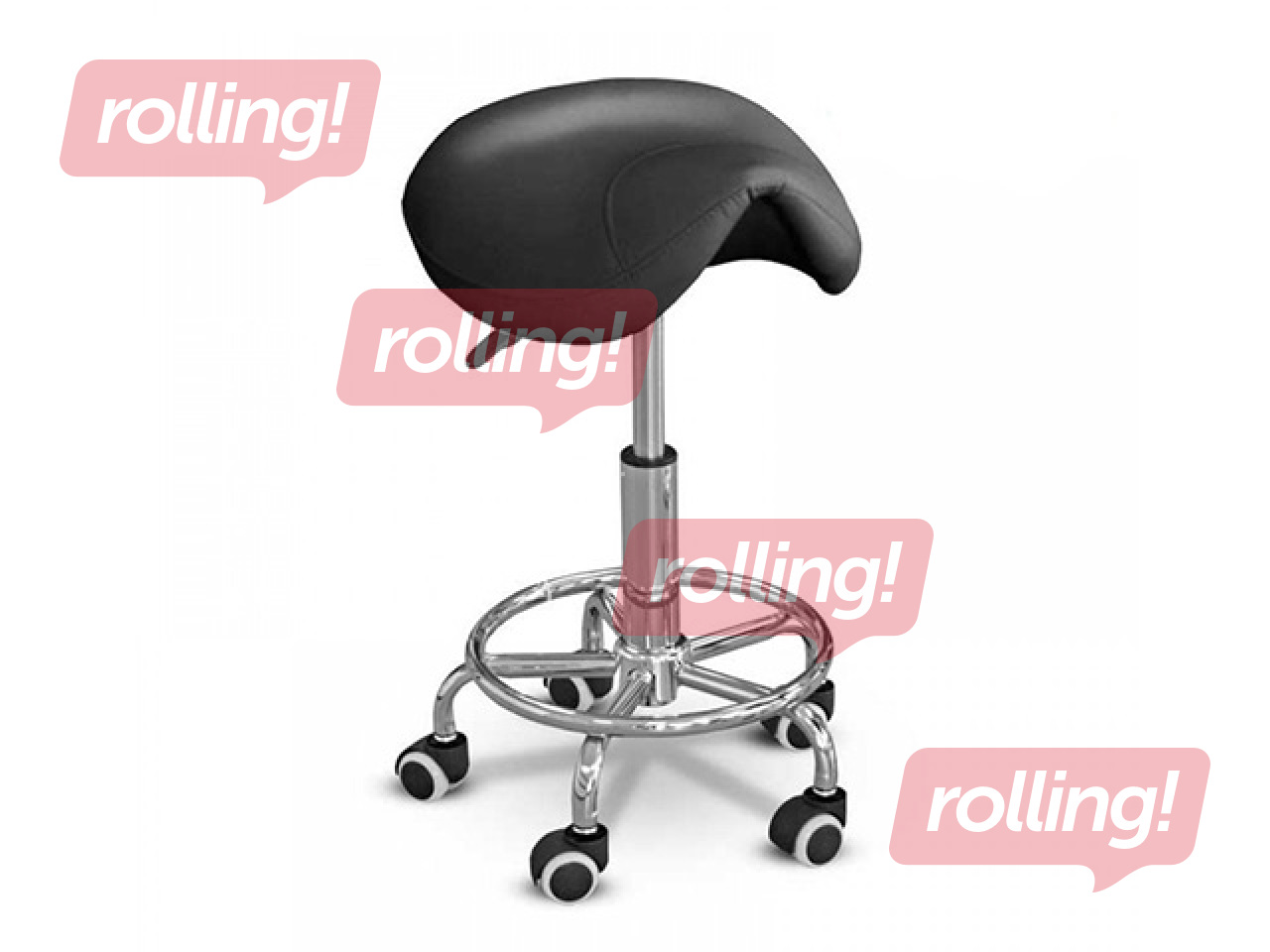 Meistara krēsls, melns