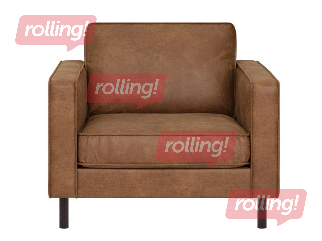 Tugitool Lucas, kunstnahk, pruun