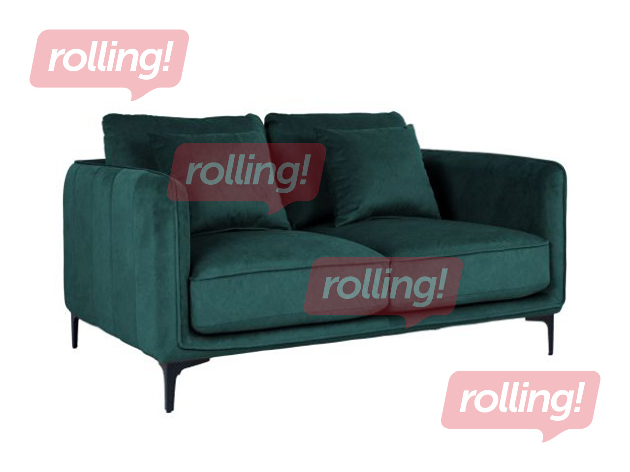 Sofa Bianca, fabric, green