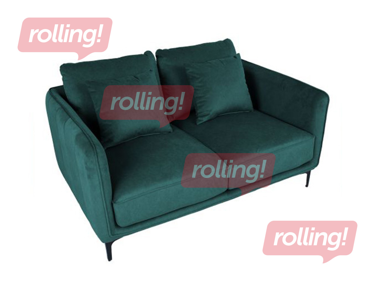 Sofa Bianca, fabric, green