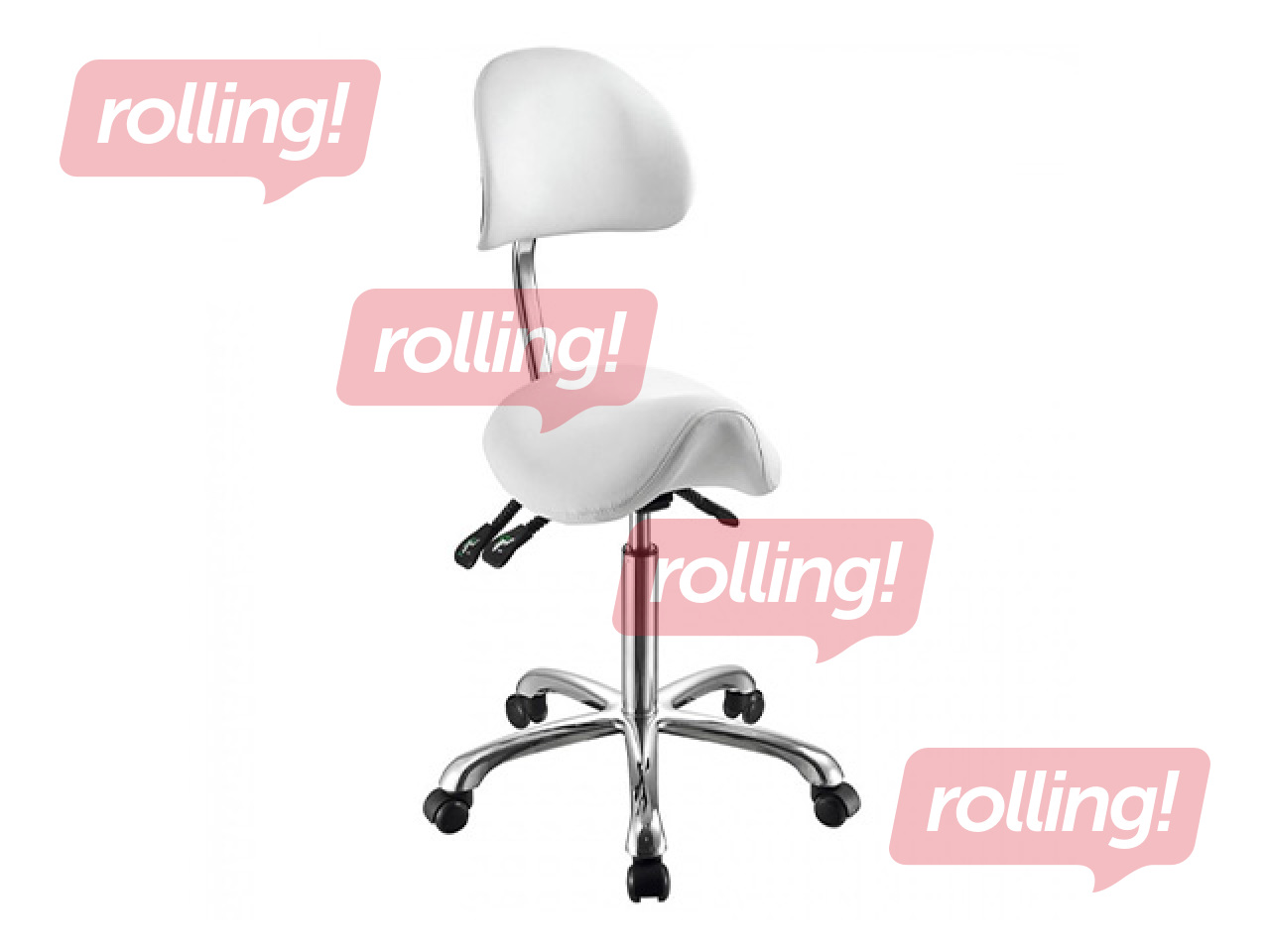 Master chair Silver Fox, white