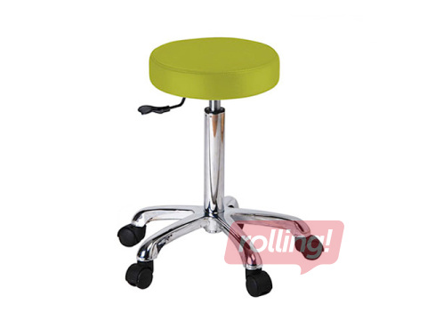 Master chair Silver Fox, round, green