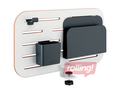 Lauakorraldaja Leitz Ergo, perforeeritud, valge, 42x25cm