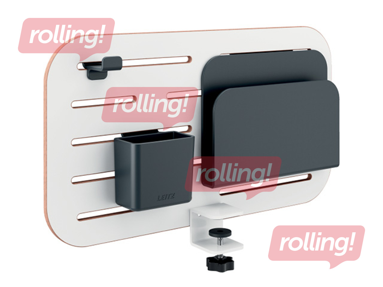 Lauakorraldaja Leitz Ergo, perforeeritud, valge, 42x25cm