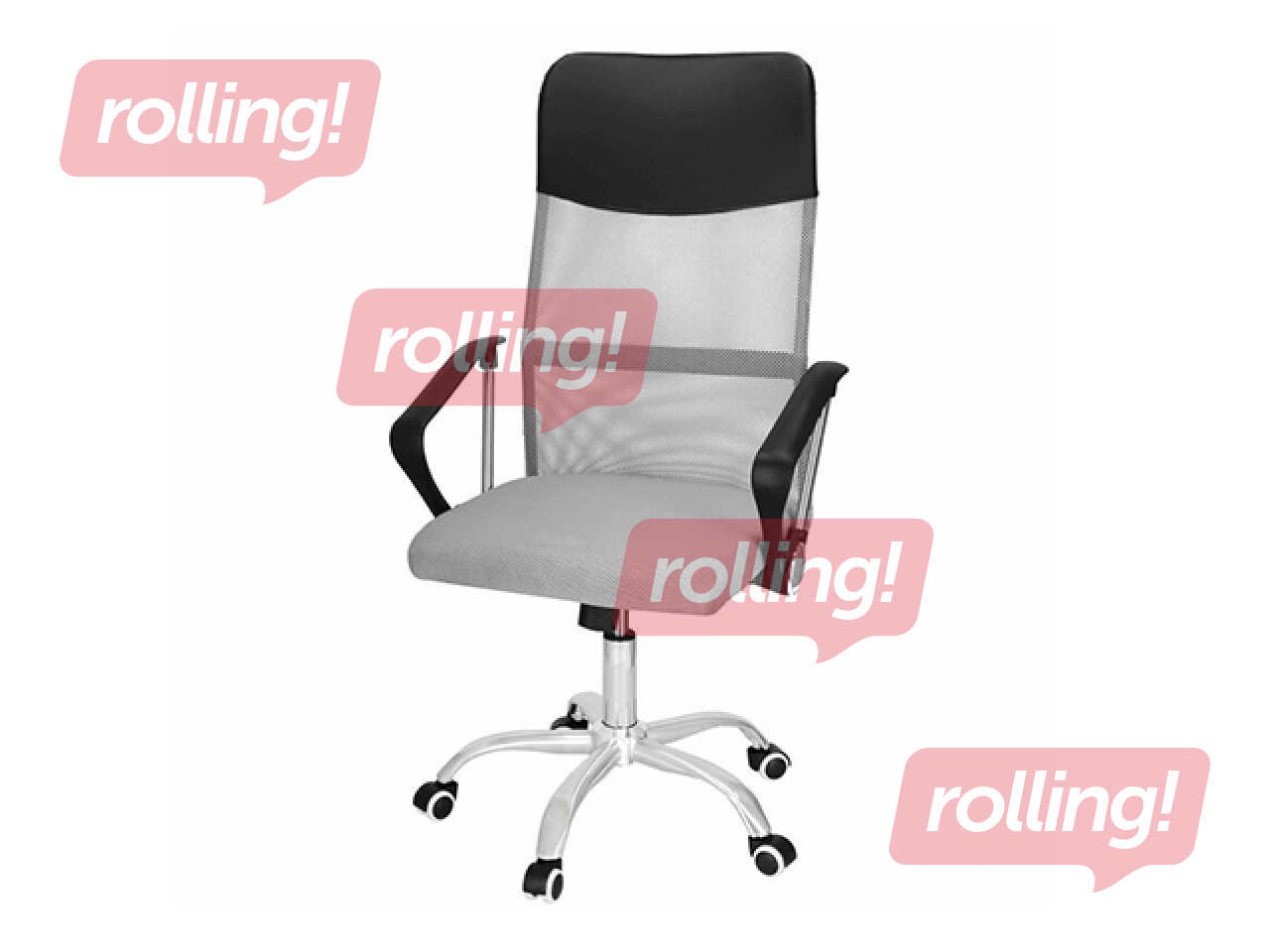 Office chair Springos, grey, black