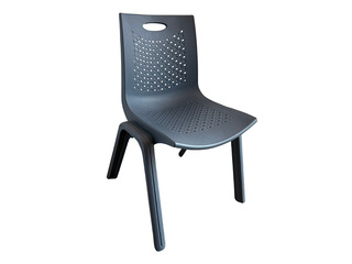 Külastajatool PP, ühendatav, must