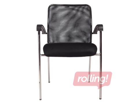 Visitor chair  Apollo Wait, black