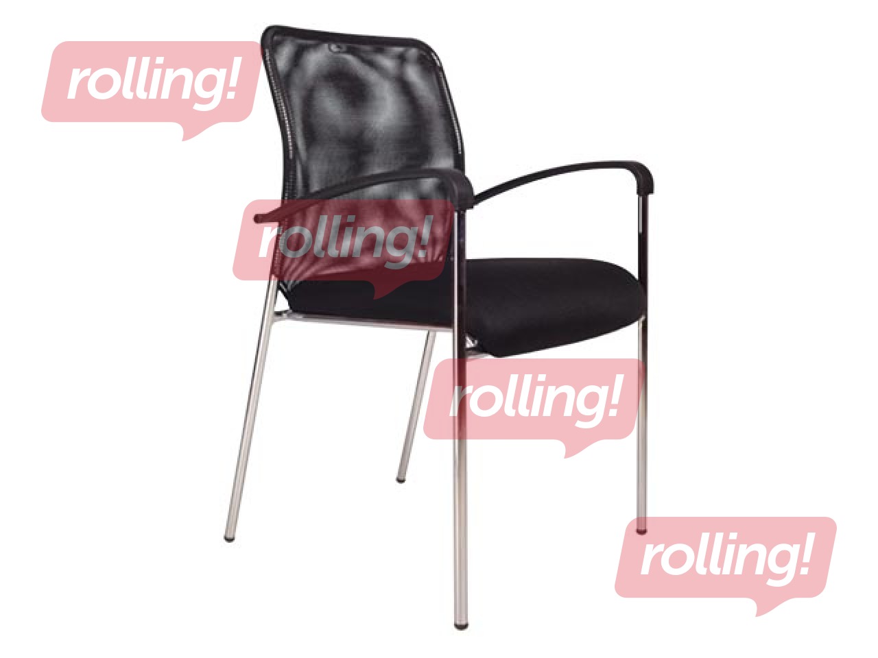 Visitor chair  Apollo Wait, black