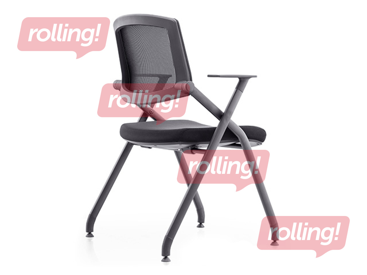 Visitor chair Japet, black