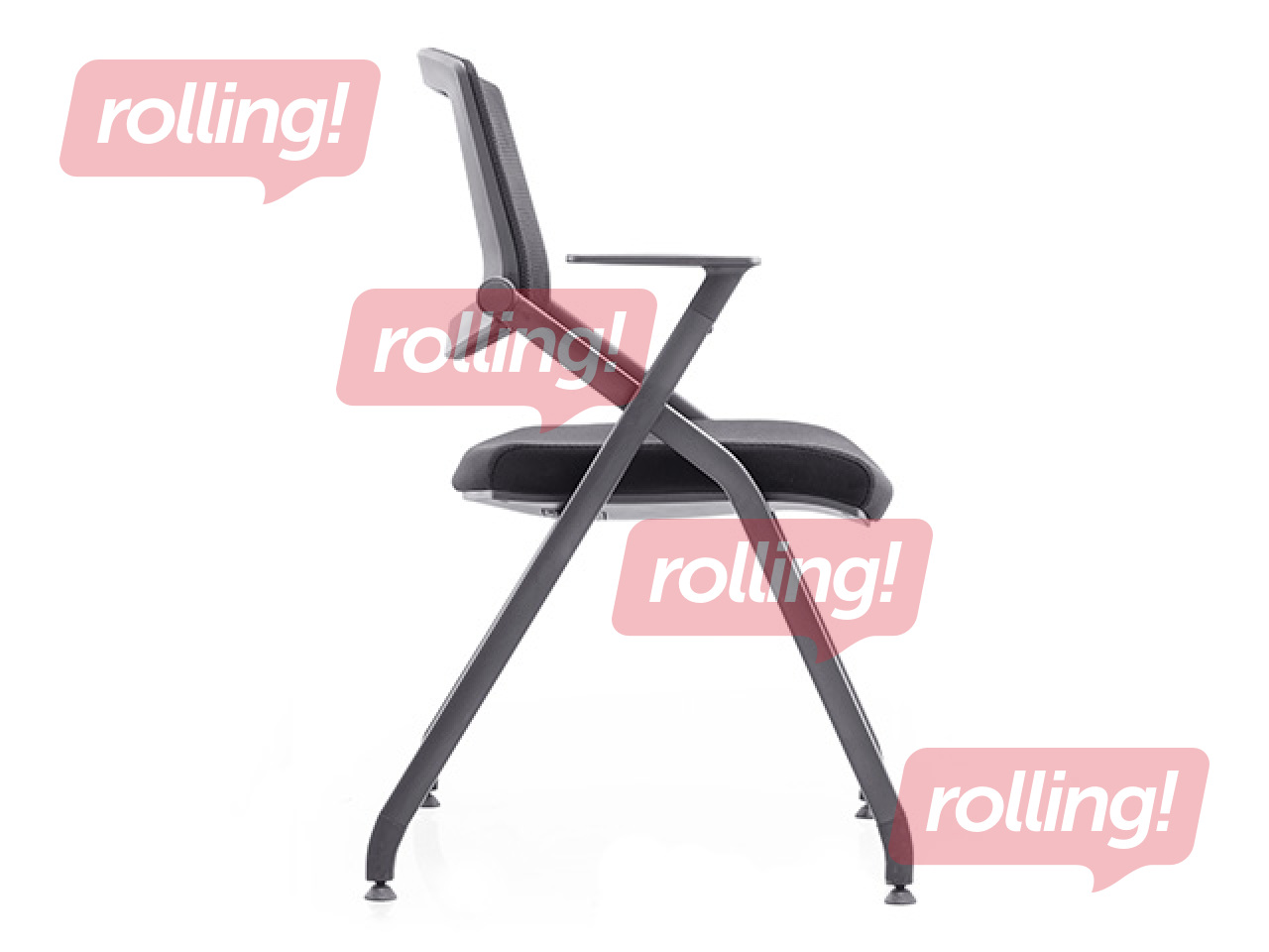 Visitor chair Japet, black