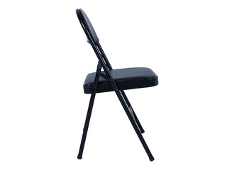 Külalistetool Piknik, kokkupandav, must