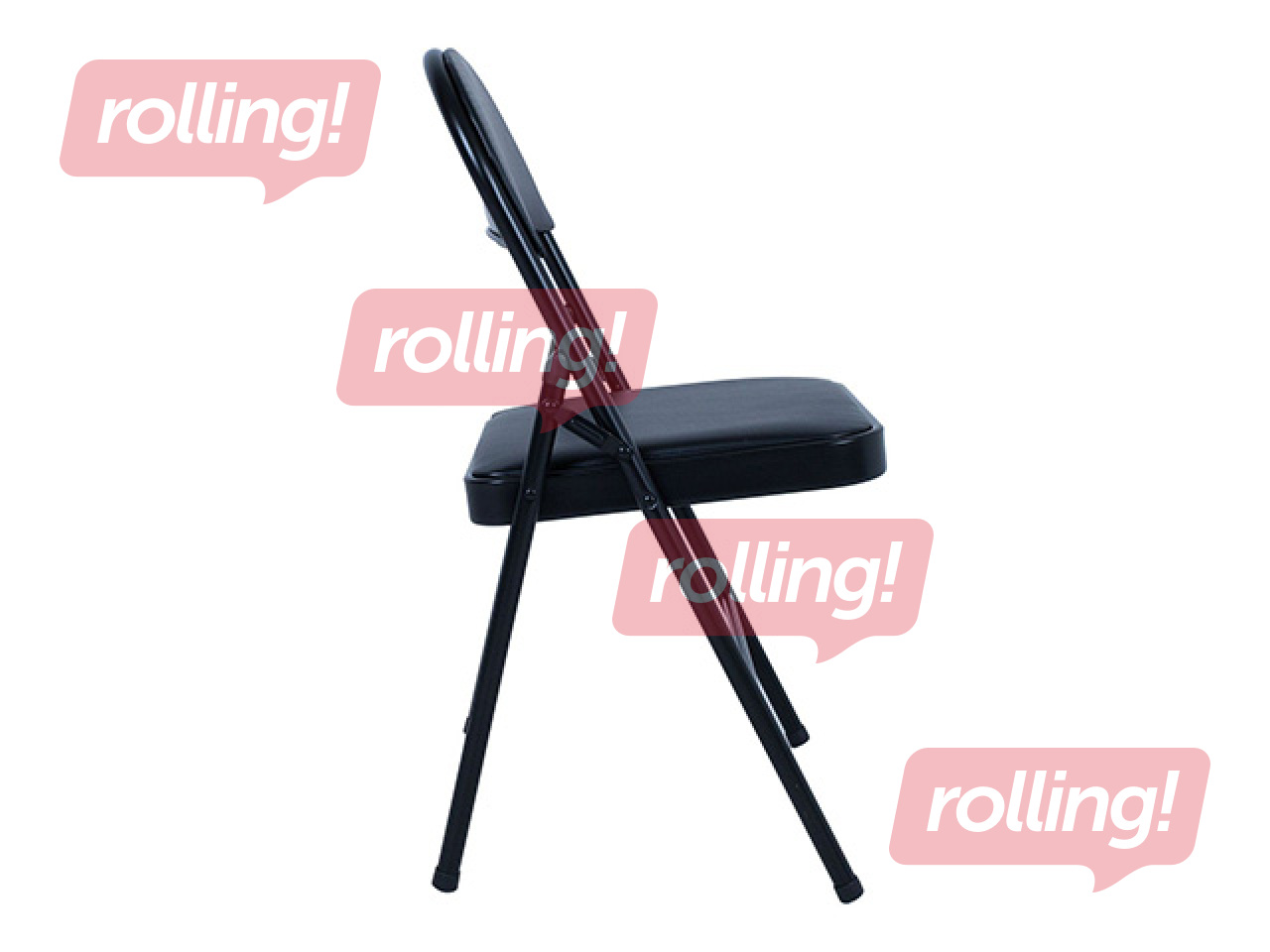 Visitor chair Piknik, foldable, black