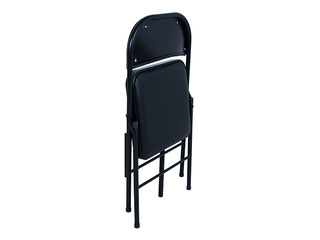 Visitor chair Piknik, foldable, black