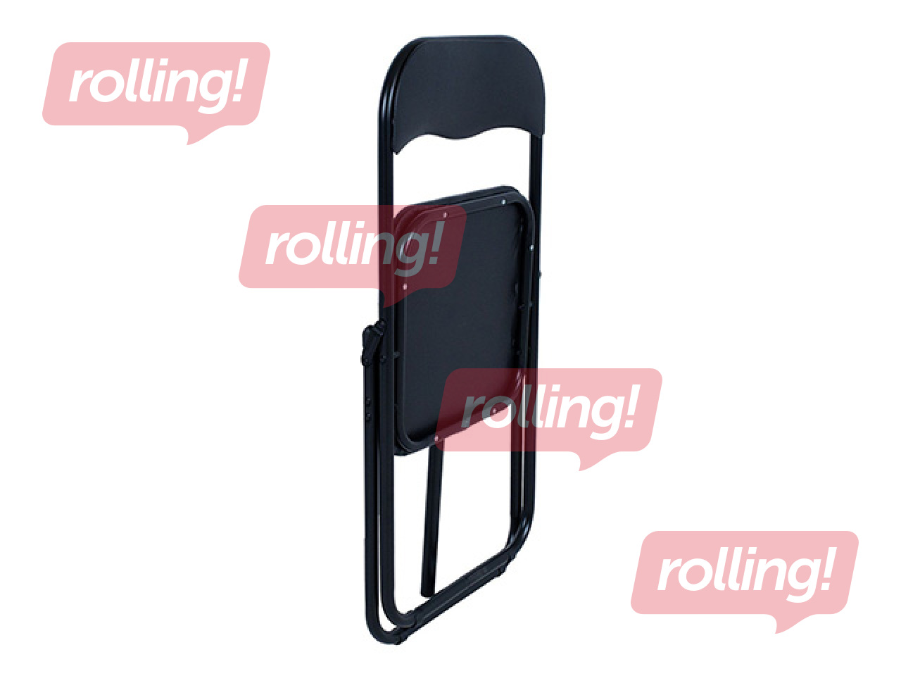 Külalistetool Caterina, kokkupandav, must