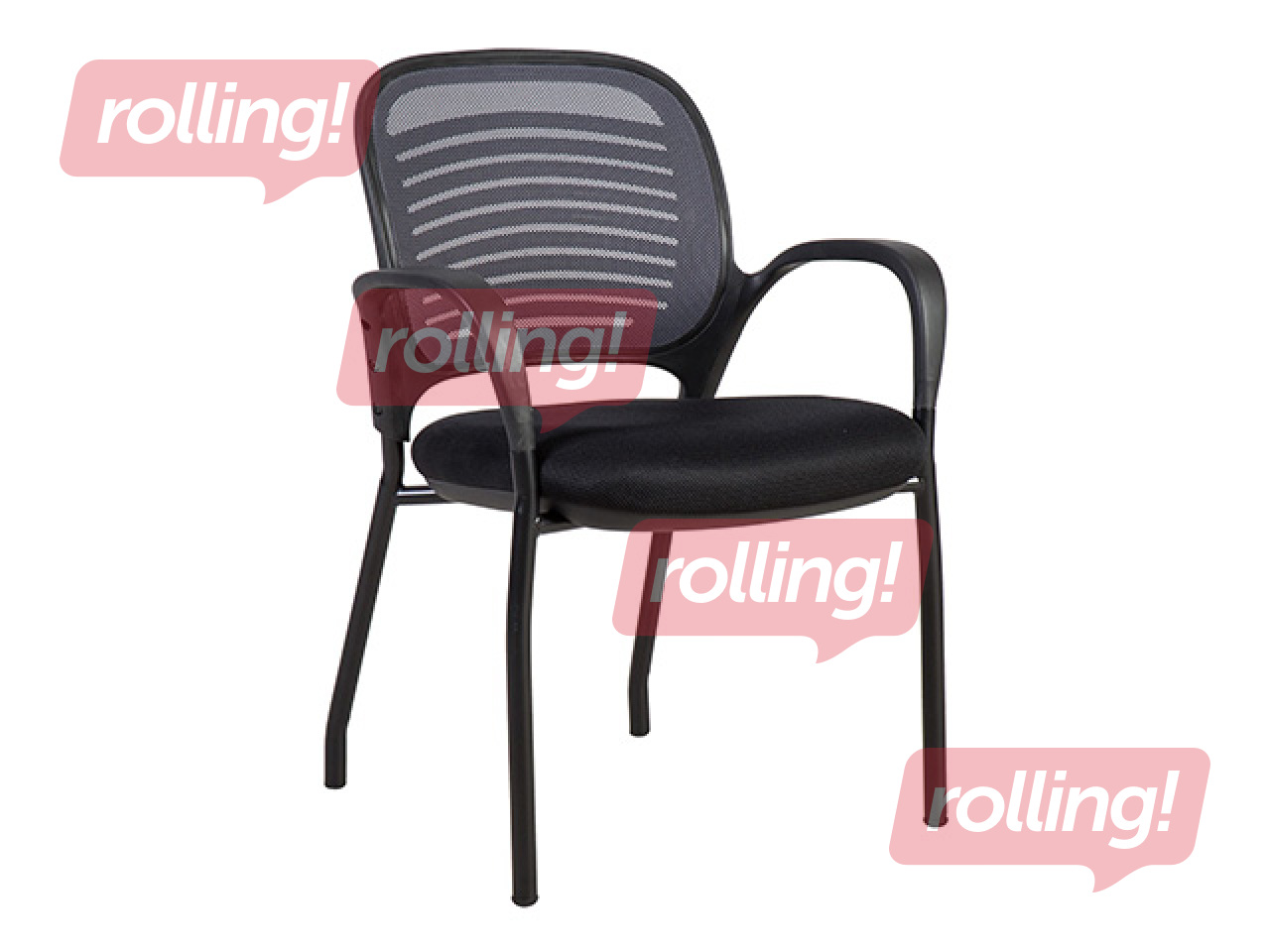 Külastajatool Torino, must