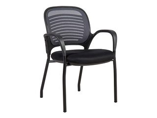 Visitor chair Torino, black