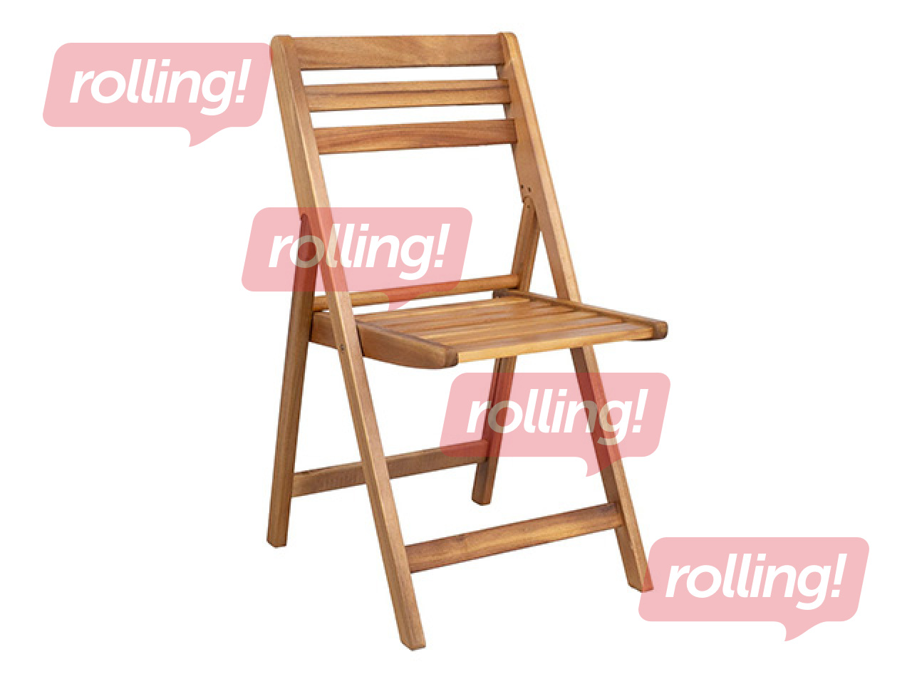 Krēsls Ferdy, saliekams, akācija