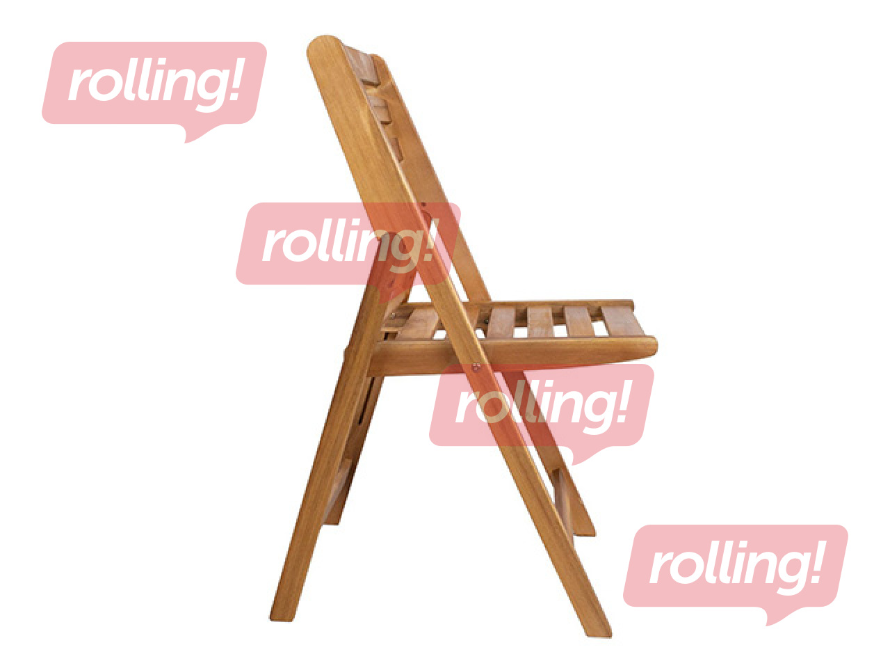 Krēsls Ferdy, saliekams, akācija