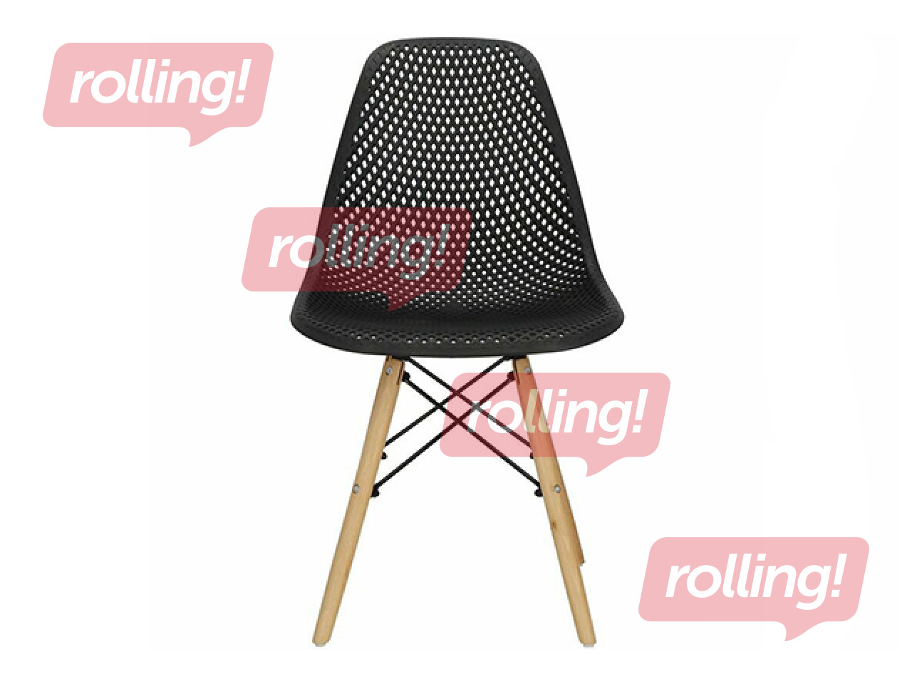 Visitor chair Springos, Milano, black