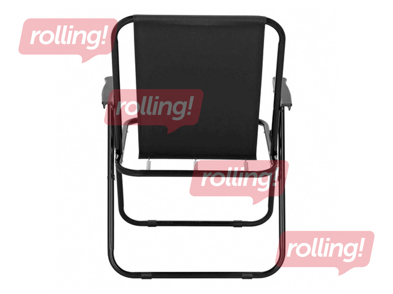 Chair Springos, foldable, black