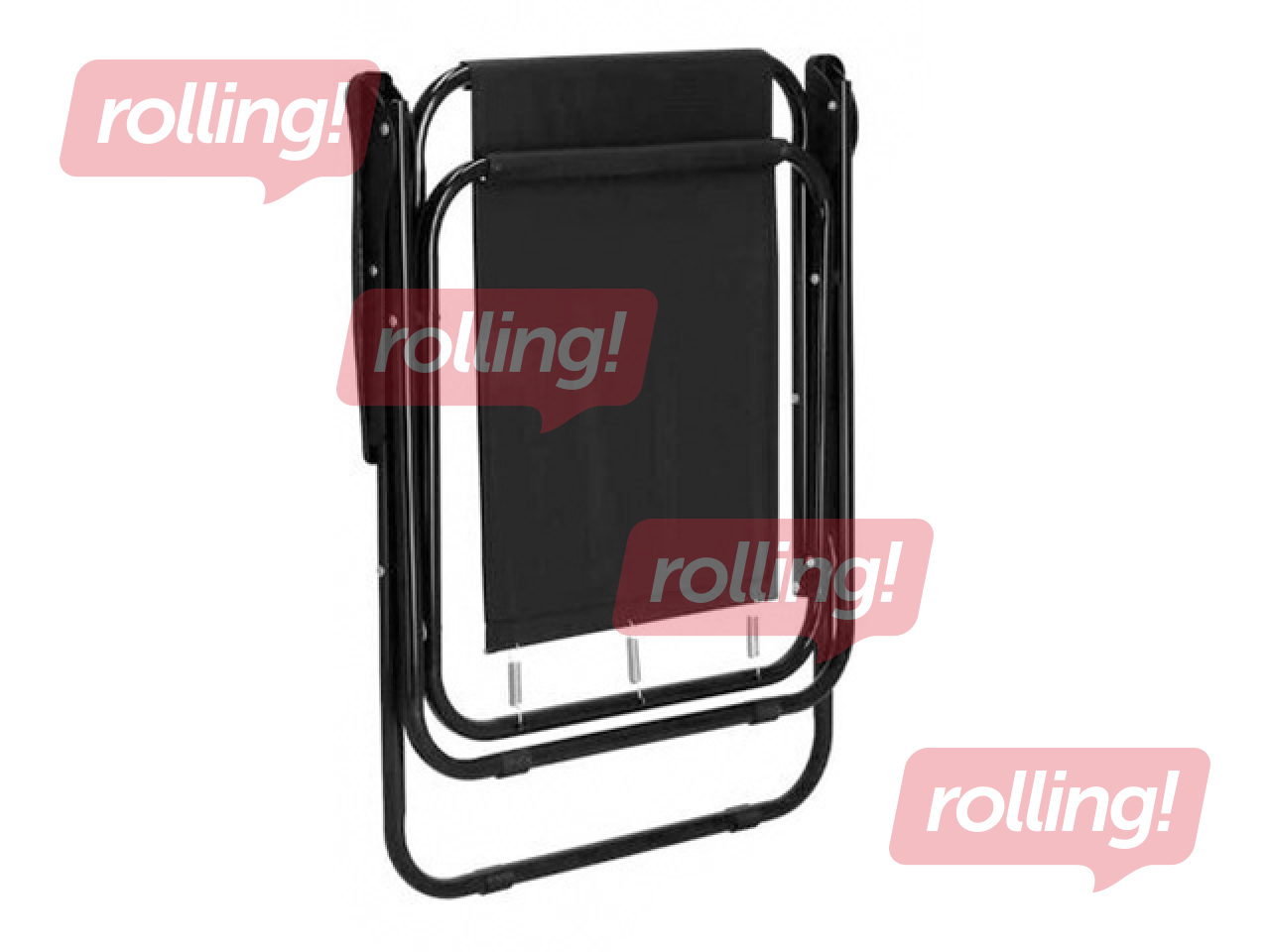 Chair Springos, foldable, black