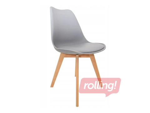 Visitor chair Springos Verde, grey