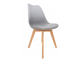 Visitor chair Springos Verde, grey